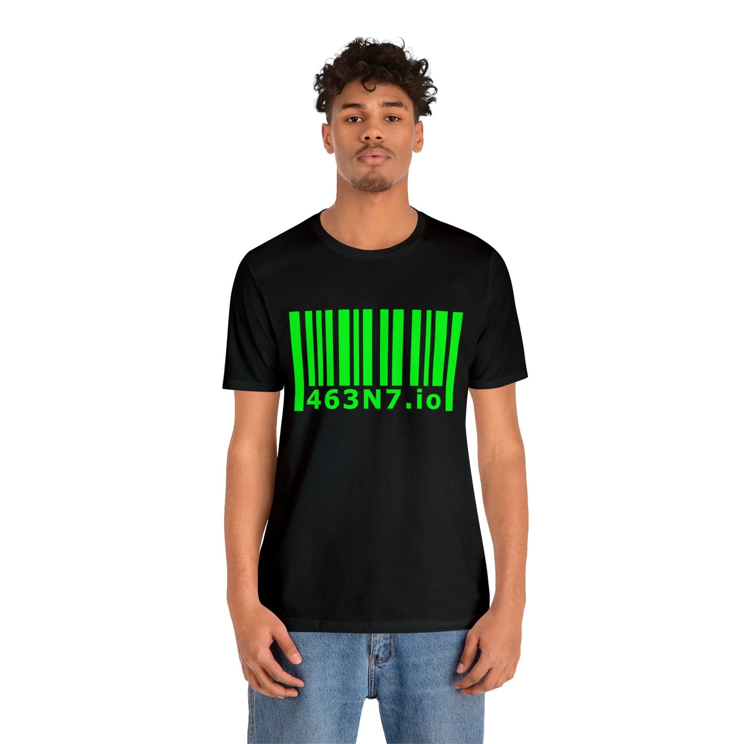 463N7.io Barcode Tee