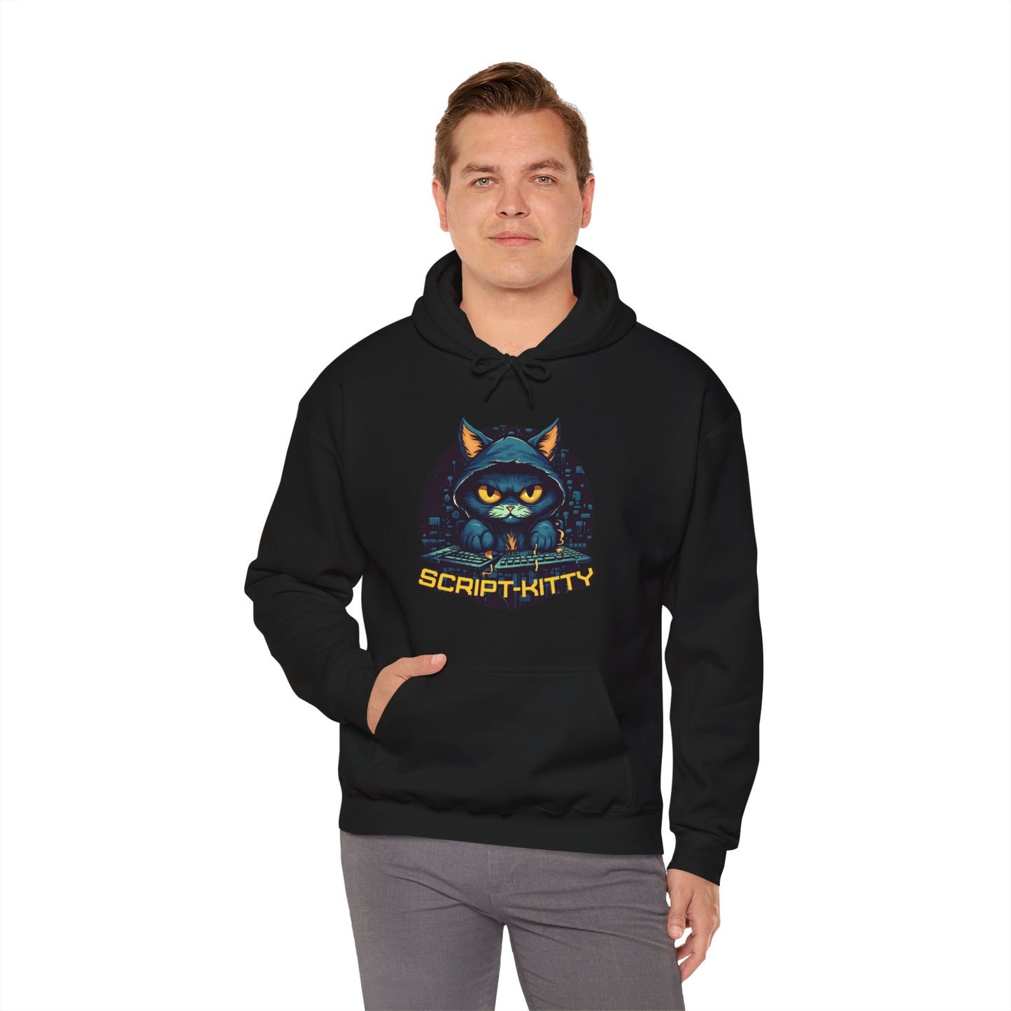 Script Kitty Hooded Sweatshirt