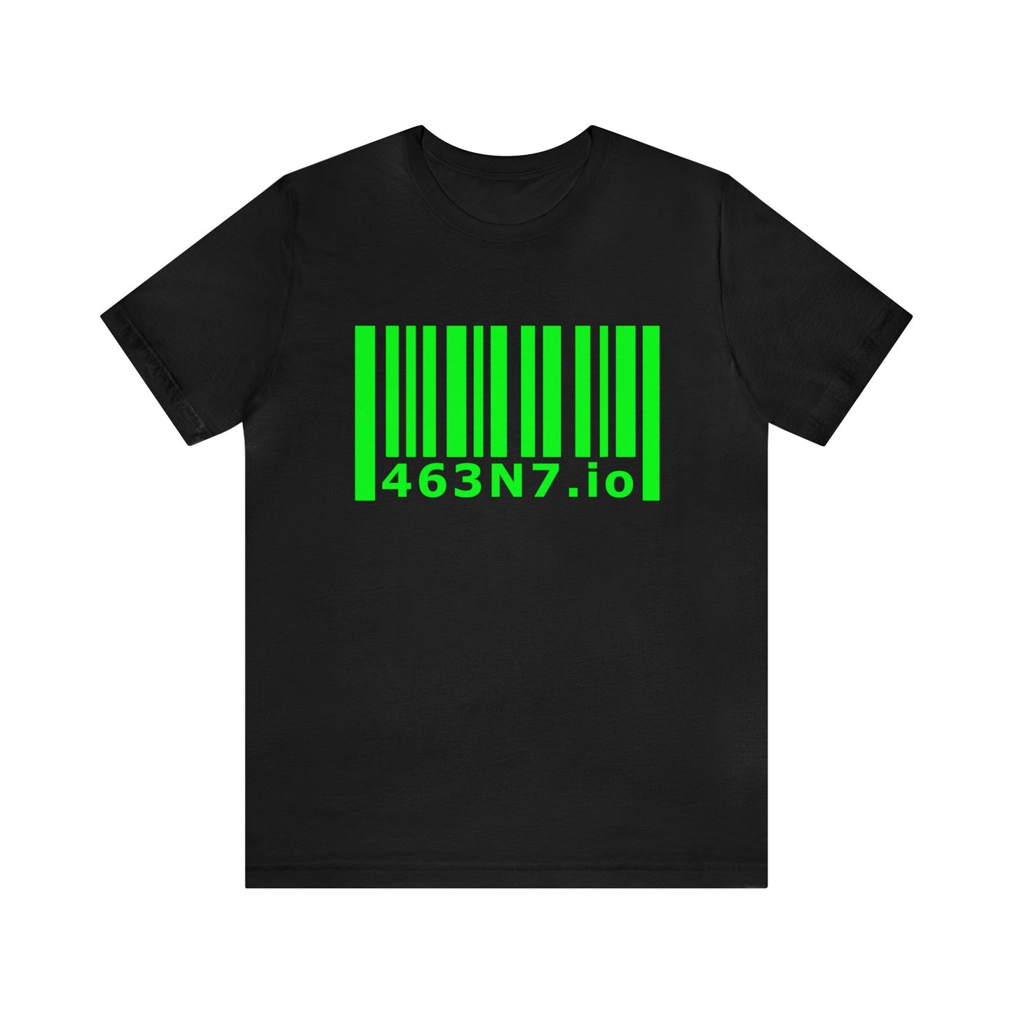 463N7.io Barcode Tee