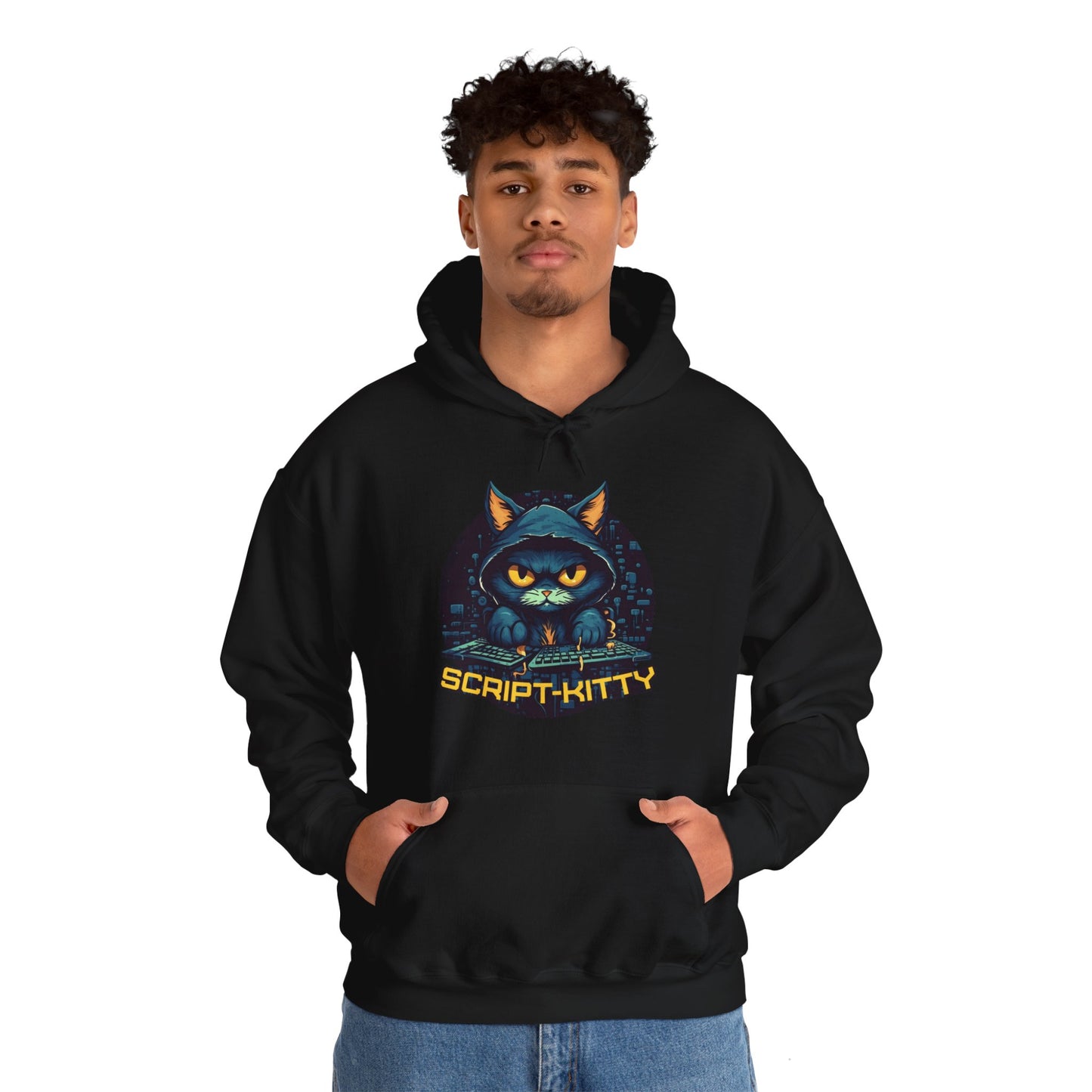 Script Kitty Hooded Sweatshirt