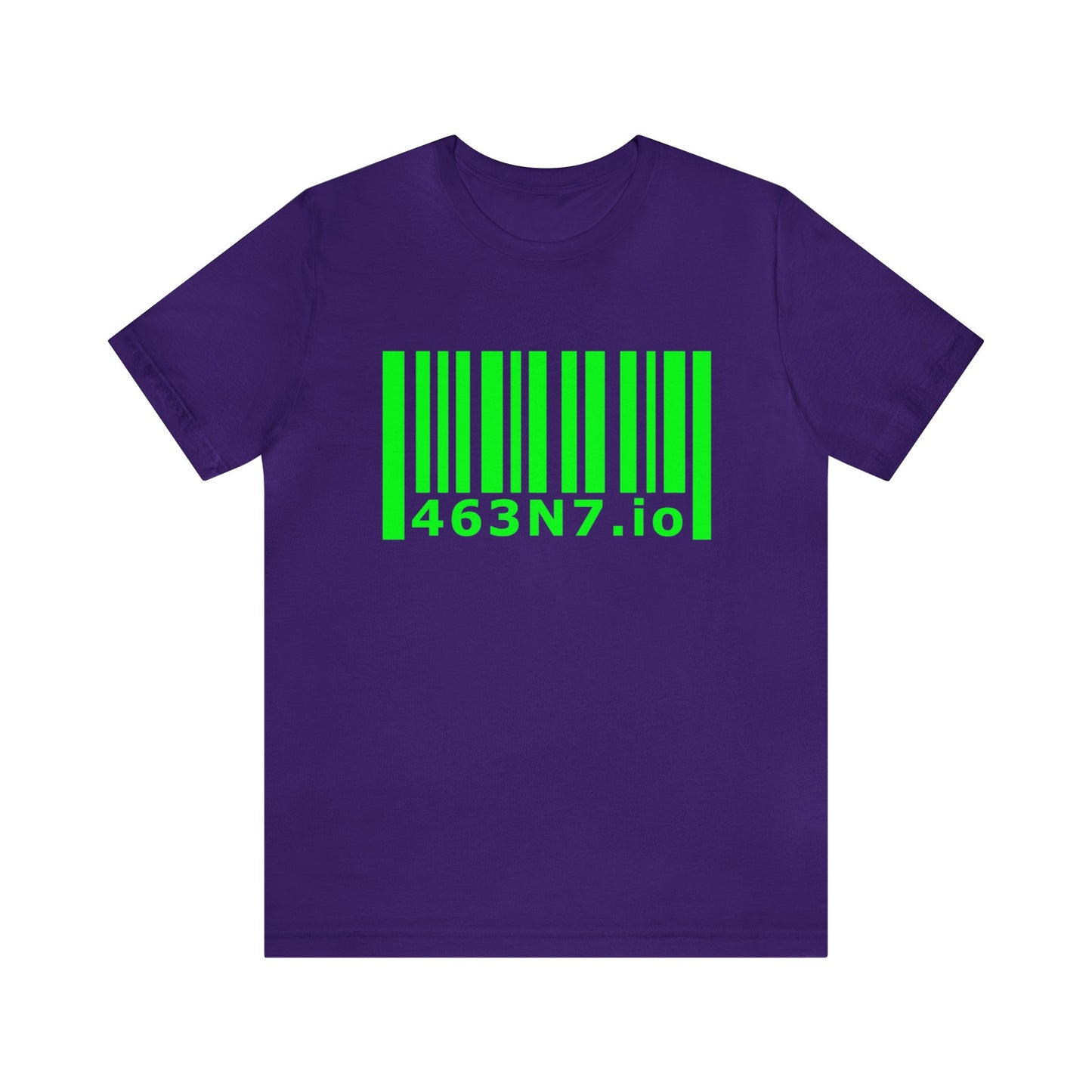 463N7.io Barcode Tee