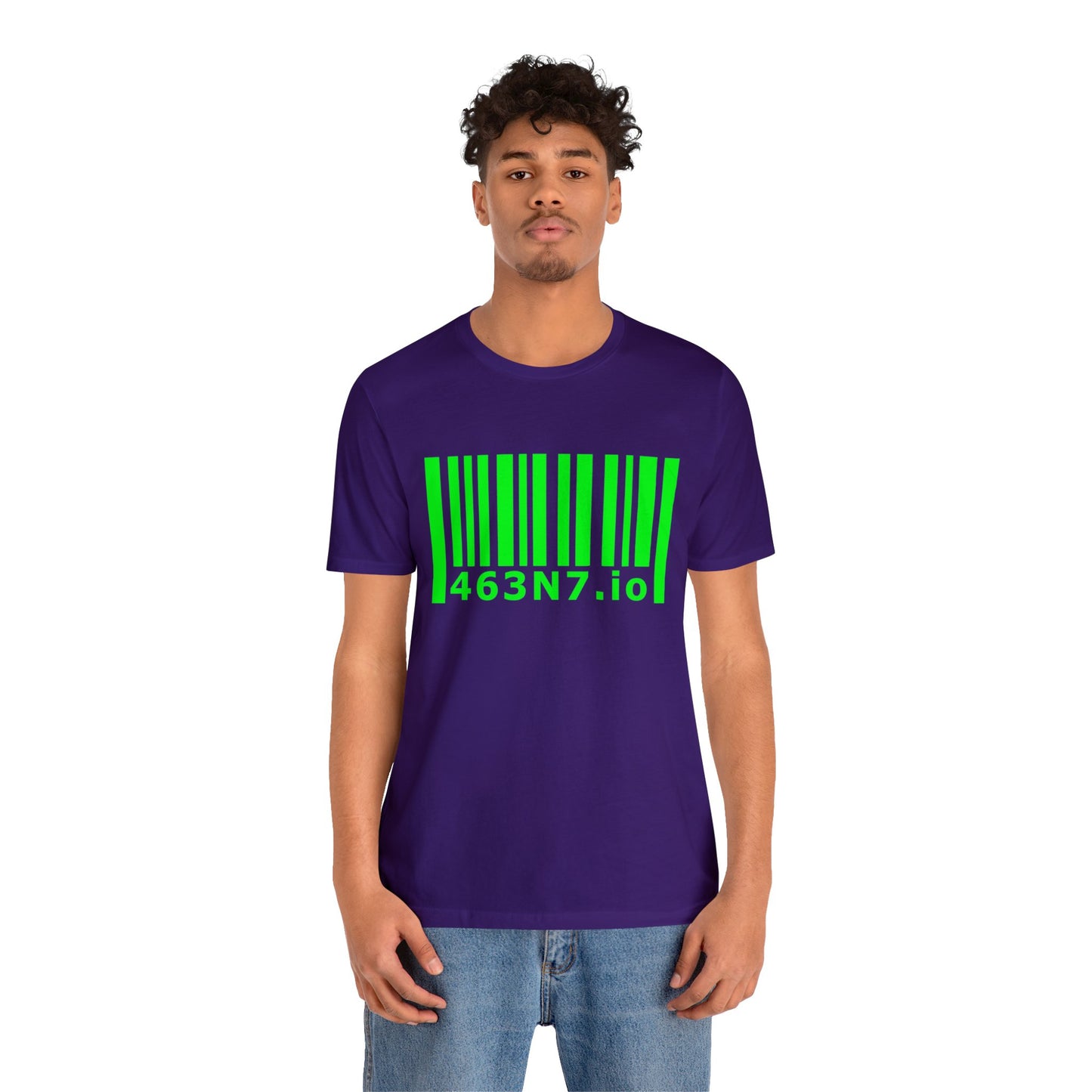 463N7.io Barcode Tee