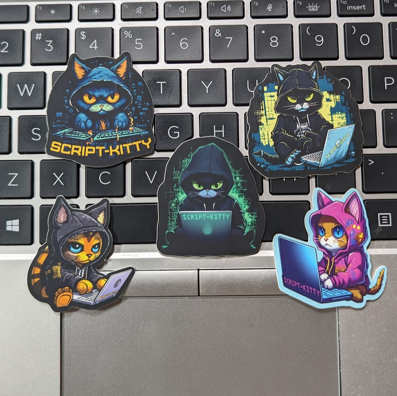 Script-Kitty Sticker Pack